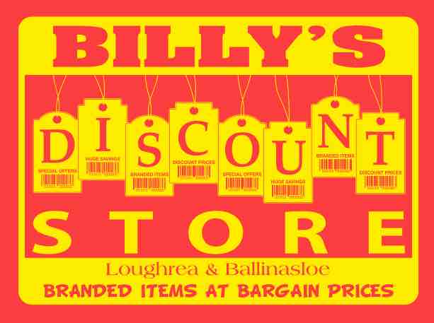 BILLYS DISCOUNT STORE CARRIER BAG-400(N)